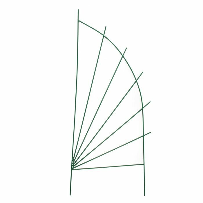 Шпалера, 170 × 65 × 1 см, металл, зелёная, «Парус»