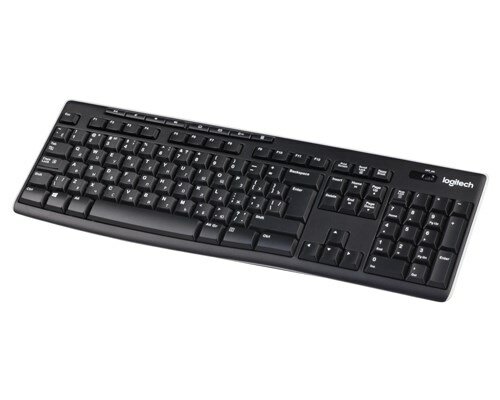 Клавиатура Logitech K270 черная, радио