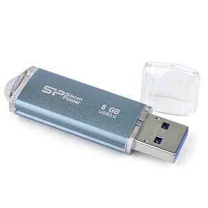 Флешка Silicon Power 8Gb Marvel M01 SP008GBUF3M01V1B USB3.0 синий SP008GBUF3M01V1B