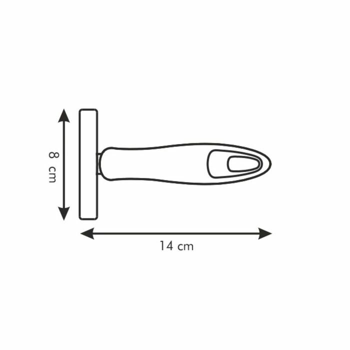 Tescoma Молоток Tescoma Presto для мяса плоский - фотография № 2