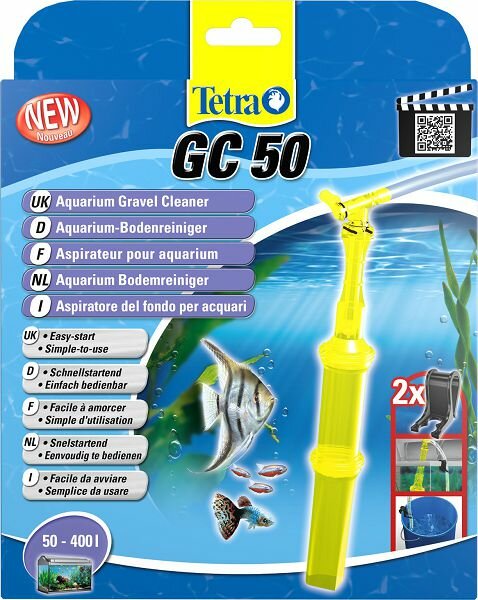 Tetra Tetratec GC 50 очиститель грунта большой для аквариумов 50-400 л