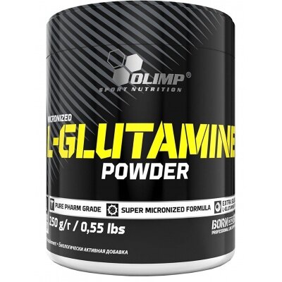L-Glutamine Powder, 250 г, Unflavored / Без вкусовых добавок