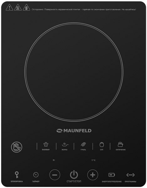 Электрическая плита Maunfeld EVCE.F291-BK
