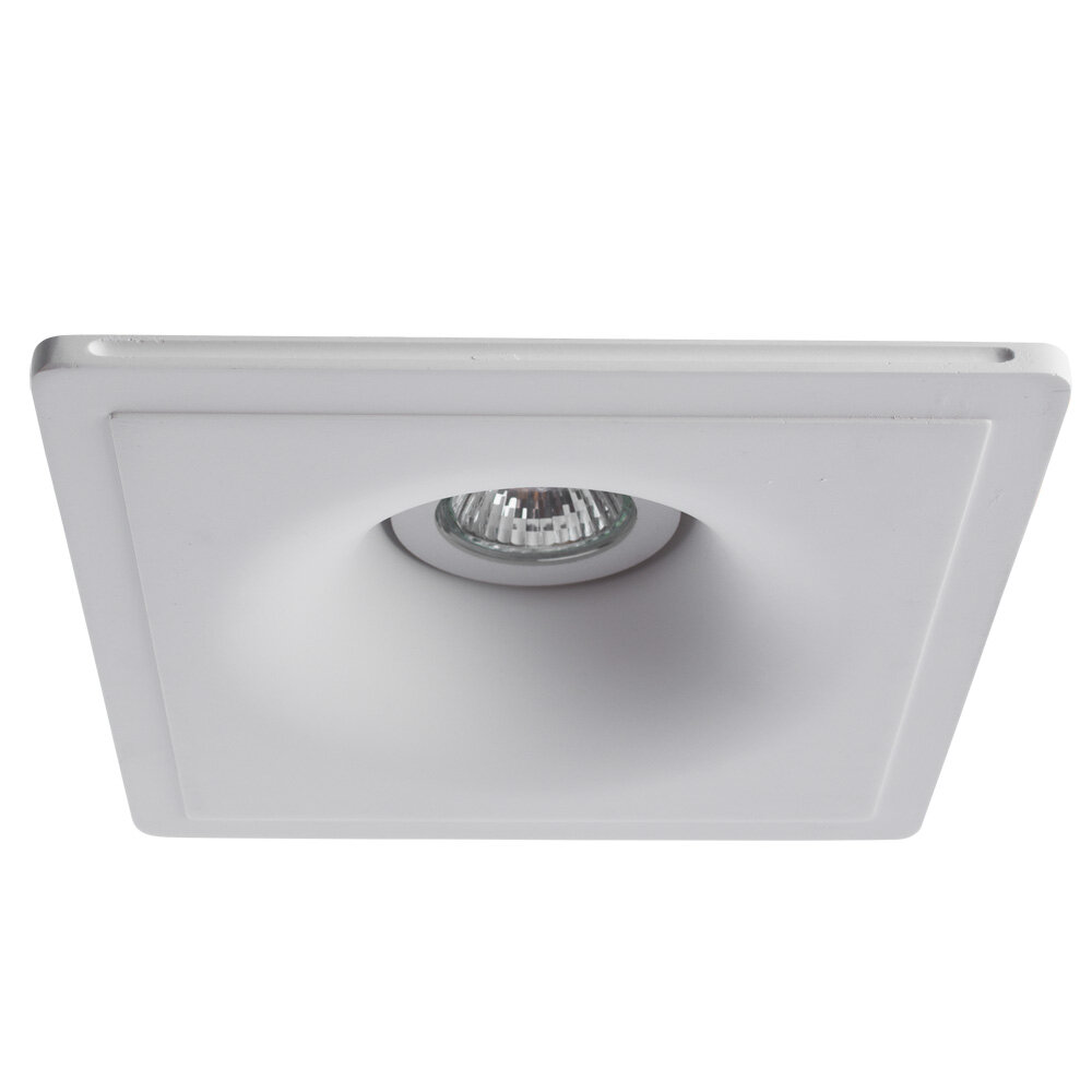 Встраиваемый светильник Arte Lamp INVISIBLE A9410PL-1WH, Белый, GU10