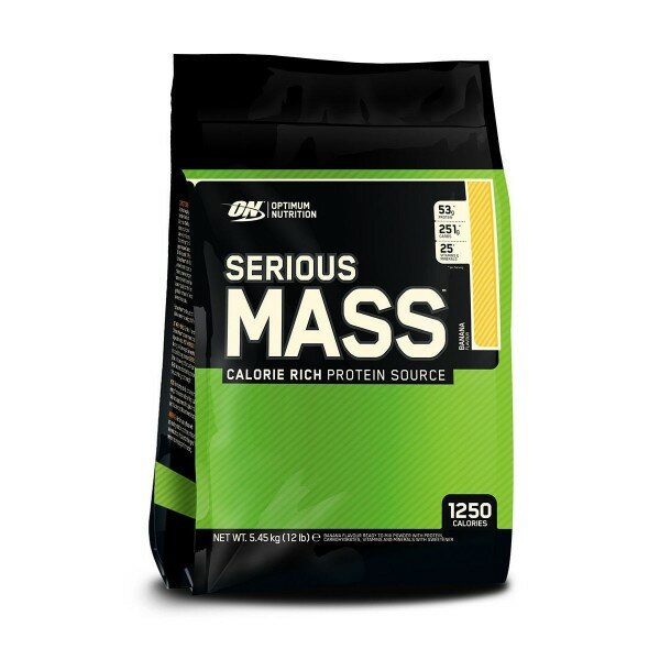 Optimum Nutrition Гейнер Optimum Nutrition Serious Mass (5440 г) банан