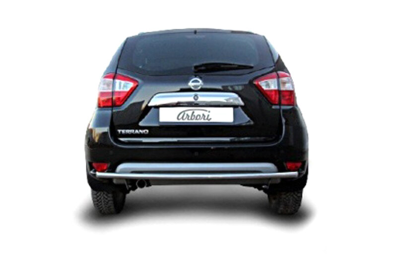 Защита задняя d60Nissan Qashqai 2014- NQSH.75.5079 \ Ниссан Кашкай