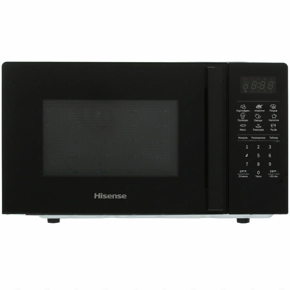 Микроволновая печь Hisense H20MOBS4H черный - фотография № 1
