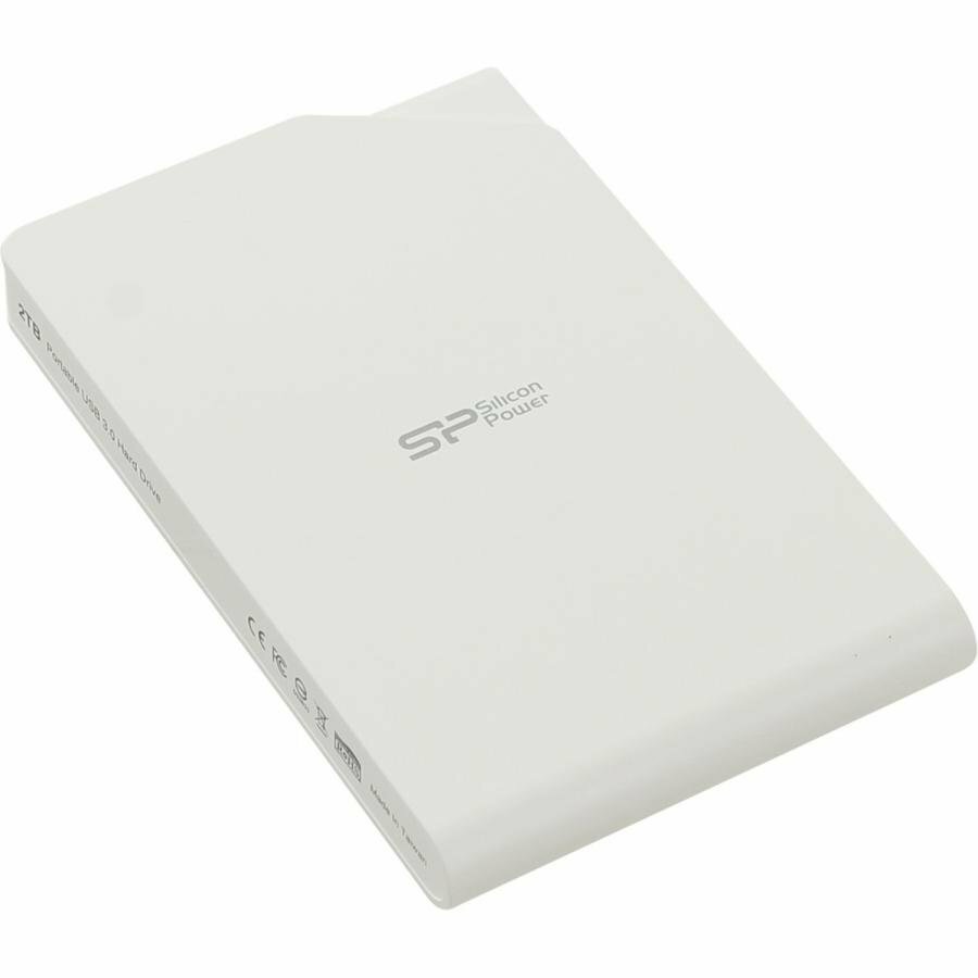 Внешний HDD Silicon Power Stream S03 2Tb White (SP020TBPHDS03S3W)