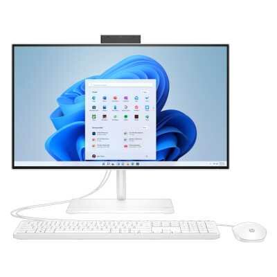 Моноблок HP All-in-One 24-cb0038ur Intel Celeron J4025, 2.0 GHz - 2.9 GHz, 8192 Mb, 256 Gb SSD, 23.8" Full HD 1920x1080, DVD нет, Intel UHD Graphics 600, Windows 11 Home, белый, 5.37 кг, 5D1Z1EA