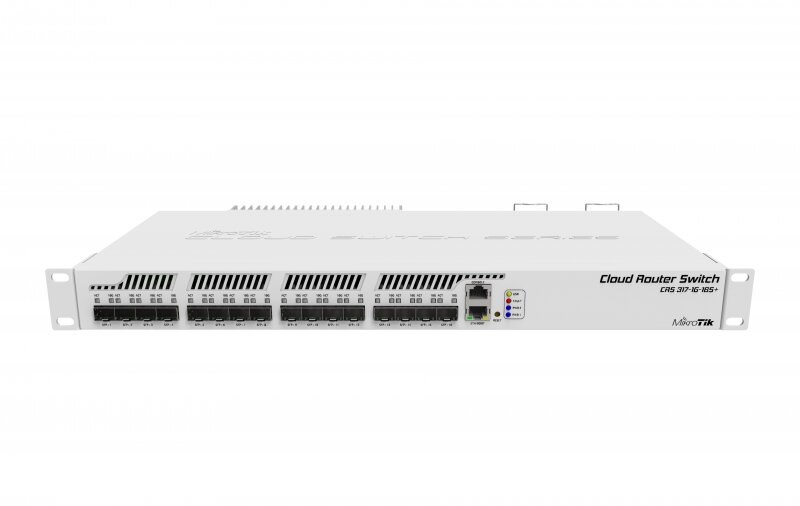 Коммутатор MikroTik CRS317-1G-16S+RM 16xSFP+ 1xGbLAN