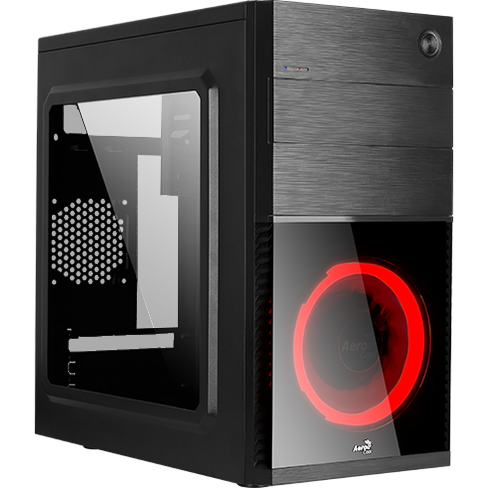 Корпус MicroATX Minitower AeroCool Cs-105 Red