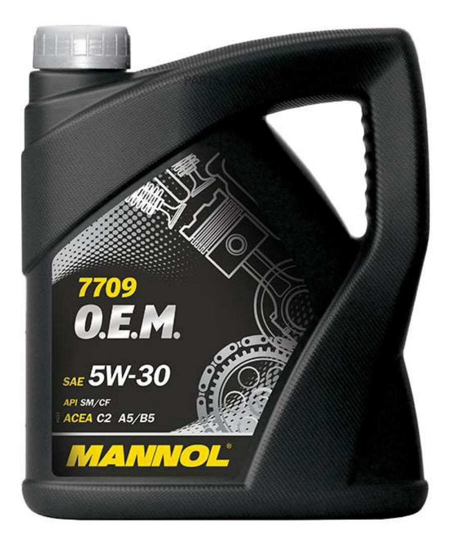 MANNOL 1197 Масло моторное MANNOL 7709 O.E.M. for Toyota Lexus 5W-30 синтетическое 4 л 1197