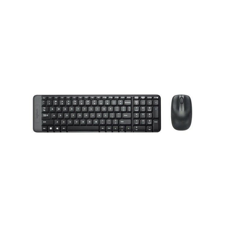 Комплект Logitech MK220 (920-003236), USB, черный