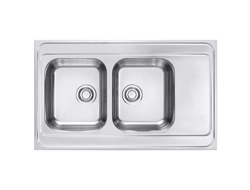 Кухонная мойка ALVEUS CLASSIC PRO 80 SAT-90 1000X600 2X L/ I нерж.сталь