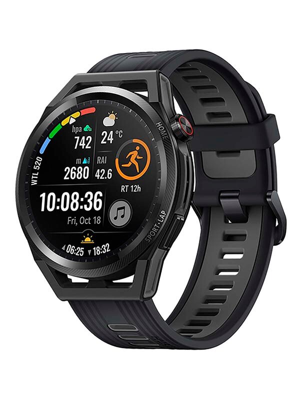 Умные часы Huawei GT Runner RUN-B19 Black DP Fiber-Black S.Silic. 55028109
