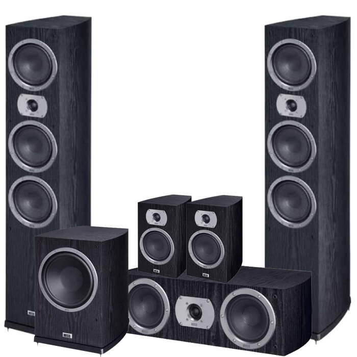   5.1 Heco Victa Prime 702 Set 5.1 black (702+302+102+252 A)