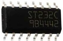 ST232BDR, [SOP-16]; RS232 ICs ROHS; ST232BDR=(ST) (4 шт.)