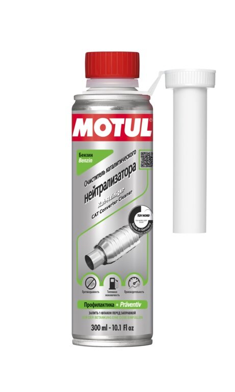 Присадка в бензин для очистки каталитических нейтрализаторов CAT Converter Cleaner MOTUL 03 л.