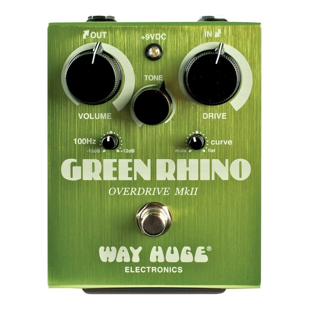 Гитарная педаль эффектов/ примочка DUNLOP WHE202 Green Rhino Overdrive