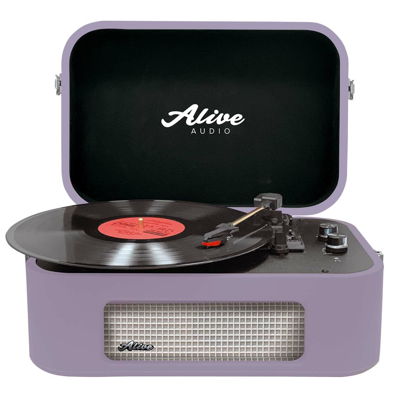 Виниловый проигрыватель Alive Audio STORIES Lilac Bluetooth (STR-06-LL)