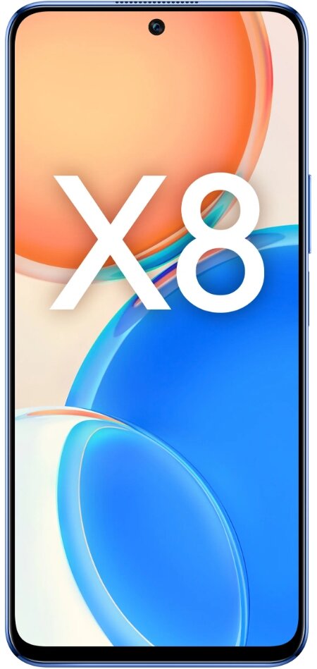 Смартфон Honor X8 6/128GB Global Ocean Blue (Cиний океан)