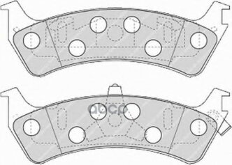 Колодки Тормозные Ford Explorer (Usa) 4.0/4.9 93- Задние С Дат. Ferodo арт. FDB1130