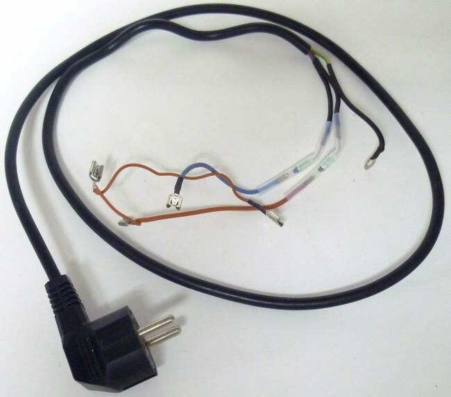 Сетевой шнур (кабель питания) с термопредохранителями для кофеварки KRUPS