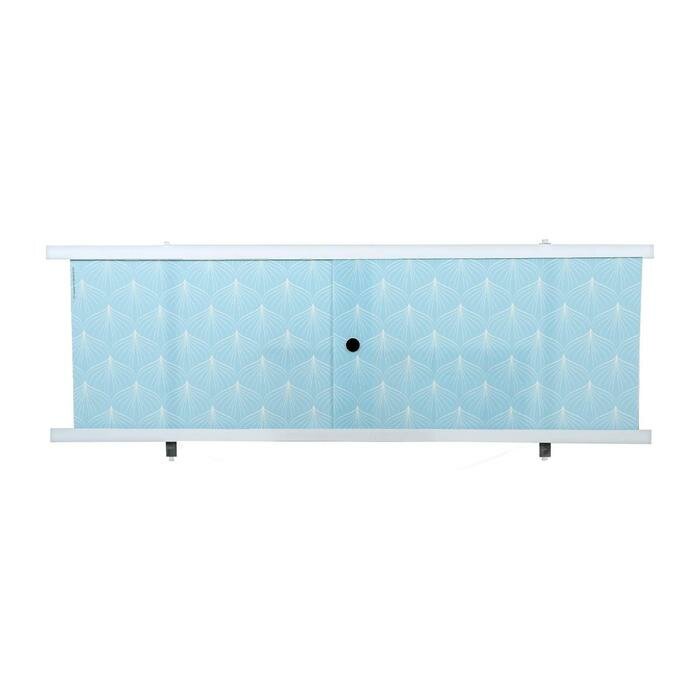 фото Экран для ванны "Кварт Голубой иней", 148 см