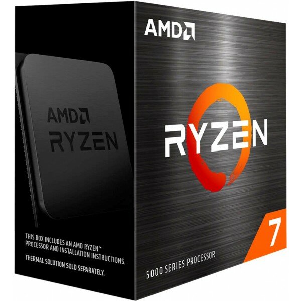 CPU AMD Ryzen 7 5800X BOX (100-100000063WOF) (3,80GHz, Turbo 4,70GHz, Without Graphics AM4)