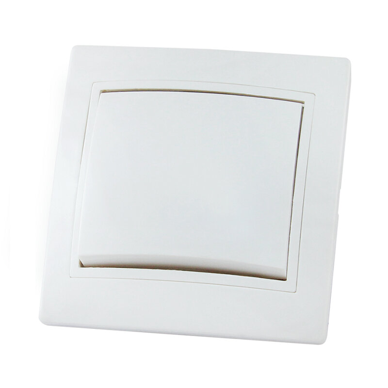 фото Таймыр Выключатель в сборе с/у, 1 клавиша, б/инд. 10А, 230В, керамика, IP20, белый. SQ1814-0001