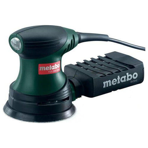 Шлифовальная машина Metabo FSX 200 Intec (609225500), эксцентриковая, кейс