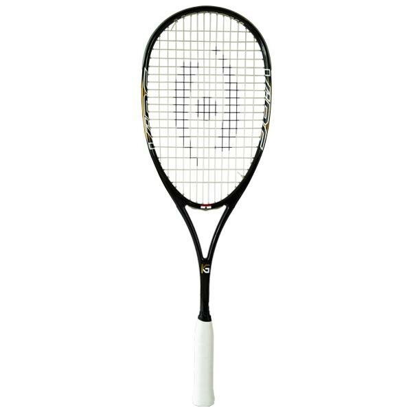    Harrow Vibe Squash Racquet, Custom Karim Abdel Gawad, Black/Vegas