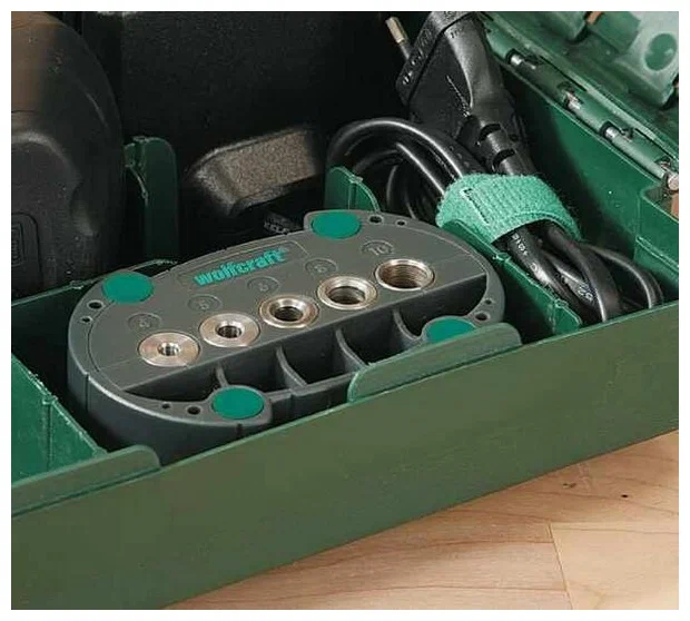 шаблон для сверления WOLFCRAFT для сверл 4-10мм - фото №14