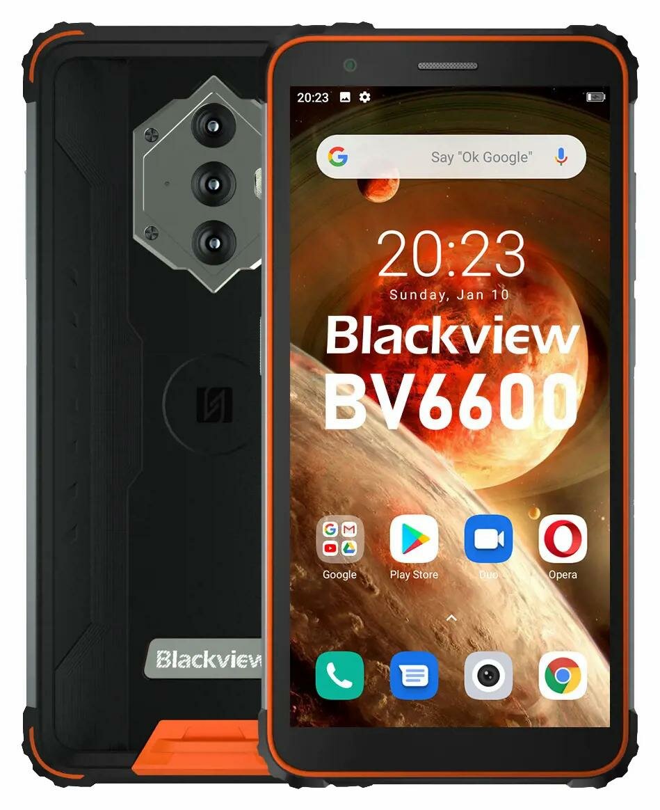 Смартфон Blackview BV6600 64Gb/4Gb, оранжевый