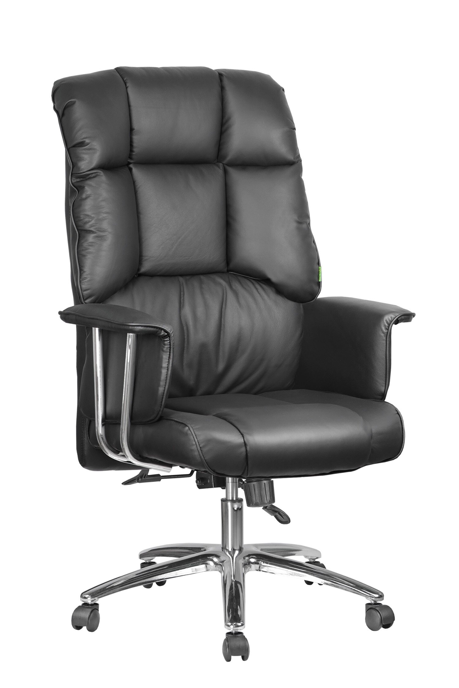 Компьютерное кресло Riva Chair 9502 Черная экокожа