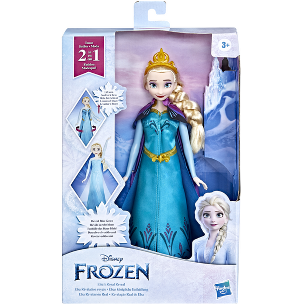 Кукла Hasbro Disney Frozen Холодное сердце Эльза Волшебное преображение F32545L0