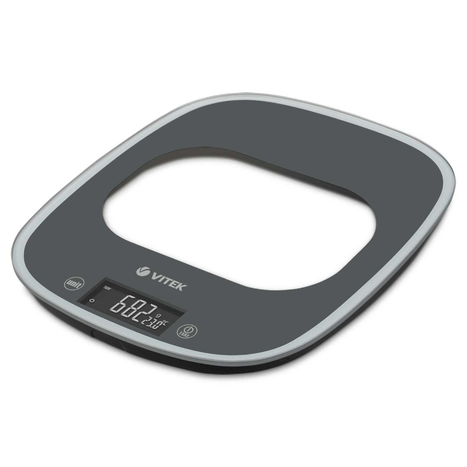 Весы кухонные Vitek Graphite VS-8013, 10 кг