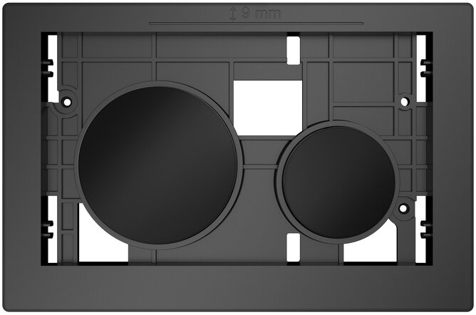 Кнопка смыва TECE Loop Modular 9240667 с черными клавишами