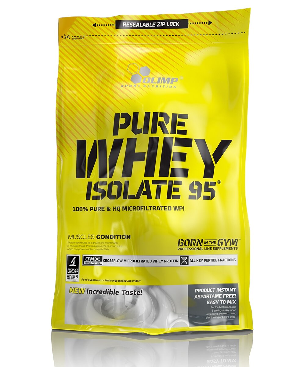 Olimp Sport Nutrition Pure Whey Isolate 95 (600 гр) - Шоколад