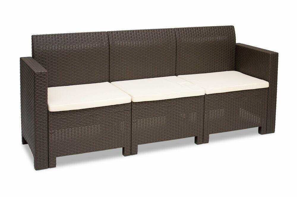 Трехместный диван Bica Nebraska Sofa 3 венге 9072.3