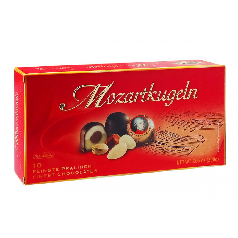 Набор шоколадных конфет Mozartkugeln (Моцарт) 200г 998 , 1 шт.