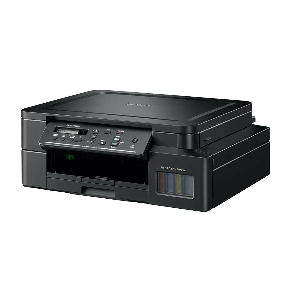 Brother DCP-T520W МФУ, А4, цветной струйный, 17 9,5 стр мин, 128Мб, WiFi, старт.картриджи 2xBK,1xCMY DCPT520WR1