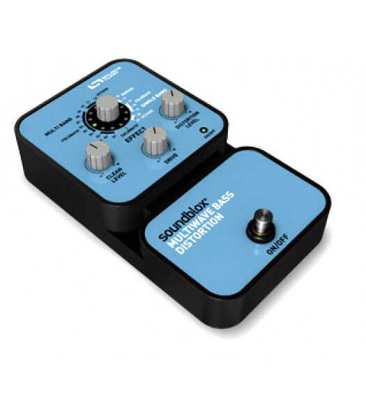 Source Audio SA125 SoundBlox Multivawe Bass Distortion - Басовый дисторшн нового поколения. 23 вариации дисторшна/56 бит проц./24 бит выход/Bypass аналоговый/Работает с кольцом