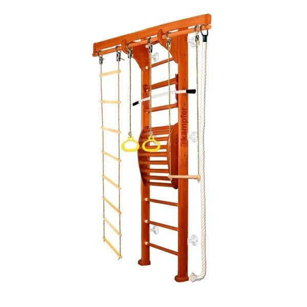 Шведская стенка Kampfer Wooden ladder Maxi Wall №3 Классический (белый)