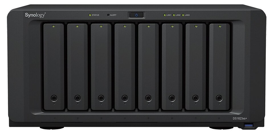 СХД настольное исполнение 8BAY NO HDD DS1823XS+ SYNOLOGY