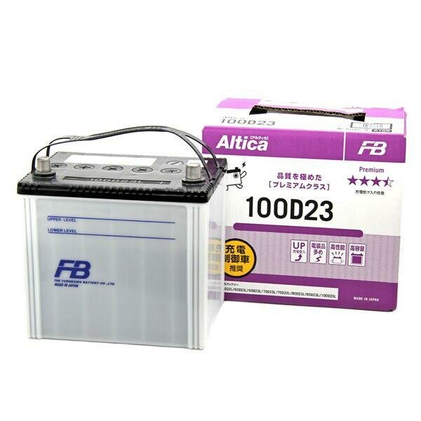 Автомобильный аккумулятор Furukawa Battery FB7000 80D23L 230x172x220