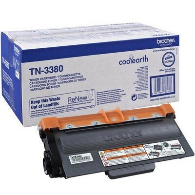 Картридж Brother TN-3380 оригинальный для для HL5440D/5450DN/5470DW/6180DW/DCP8110/8250/MFC8520/8950
