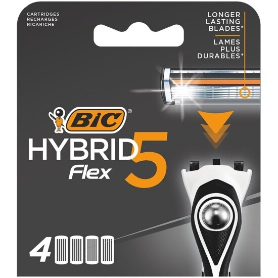 Сменные кассеты BIC 5 Flex Hybrid