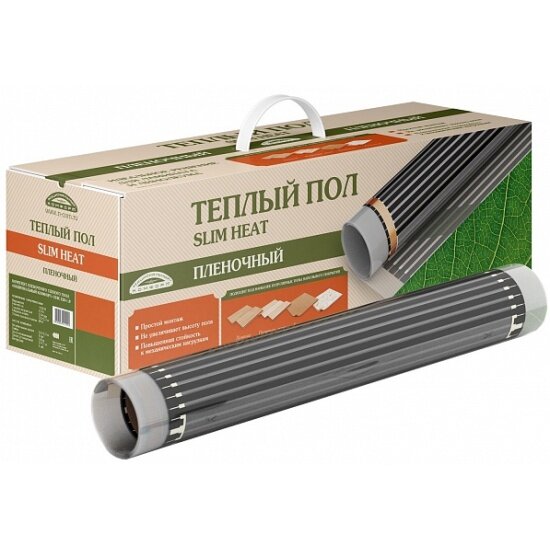 Теплый пол пленочный теплолюкс SLIM HEAT Национальный комфорт ПНК - 220 - 1320/0,5 - 6