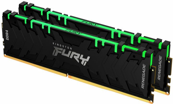 Модуль памяти 32GB Kingston FURY Renegade RGB DIMM PC28800 DDR4 3600MHz (KF436C16RB1AK2/32) (Kit of 2)